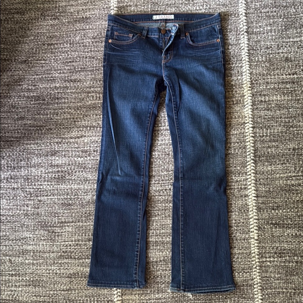 J Brand Straight Leg Boot Cut Blue Jeans 905DKV
